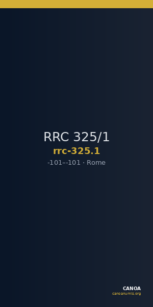 RRC 325/1 — CANOA