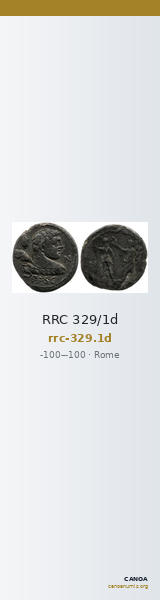 RRC 329/1d — CANOA