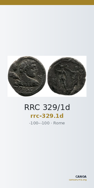 RRC 329/1d — CANOA