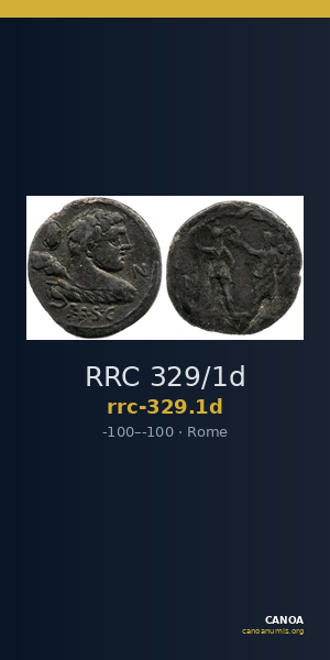 RRC 329/1d — CANOA