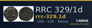 RRC 329/1d — CANOA