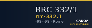 RRC 332/1 — CANOA