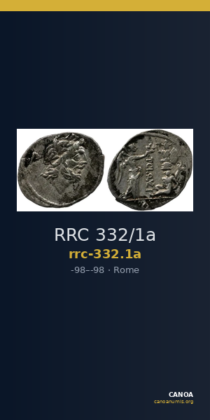 RRC 332/1a — CANOA