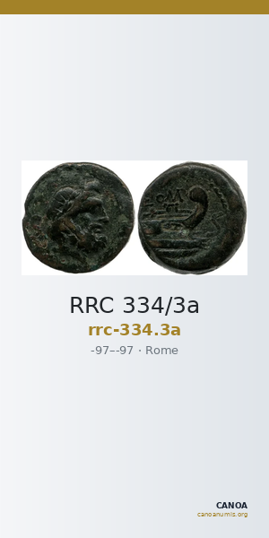 RRC 334/3a — CANOA
