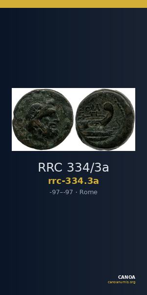 RRC 334/3a — CANOA
