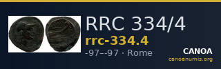 RRC 334/4 — CANOA