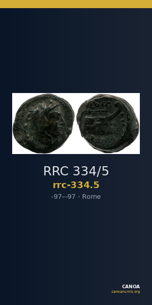 RRC 334/5 — CANOA
