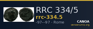 RRC 334/5 — CANOA