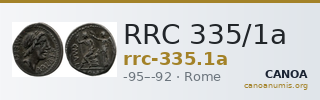 RRC 335/1a — CANOA