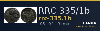 RRC 335/1b — CANOA