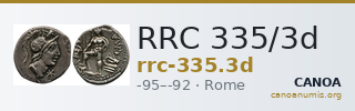 RRC 335/3d — CANOA