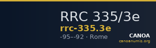 RRC 335/3e — CANOA
