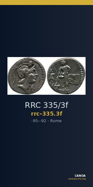 RRC 335/3f — CANOA