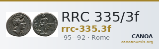 RRC 335/3f — CANOA