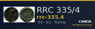 RRC 335/4 — CANOA