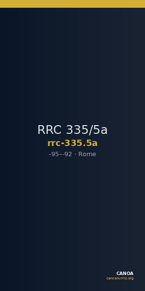 RRC 335/5a — CANOA