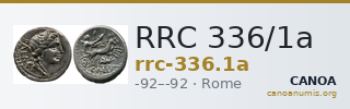 RRC 336/1a — CANOA