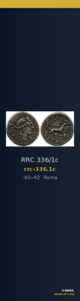 RRC 336/1c — CANOA