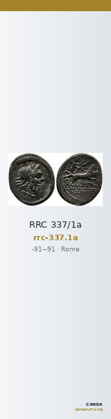 RRC 337/1a — CANOA
