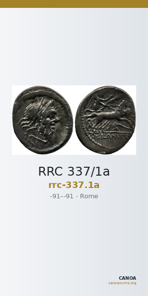 RRC 337/1a — CANOA