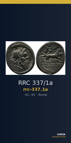 RRC 337/1a — CANOA