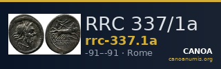 RRC 337/1a — CANOA