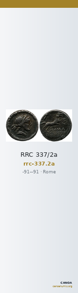 RRC 337/2a — CANOA