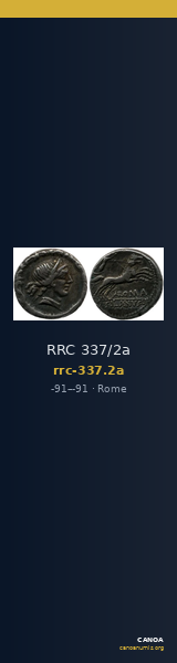 RRC 337/2a — CANOA