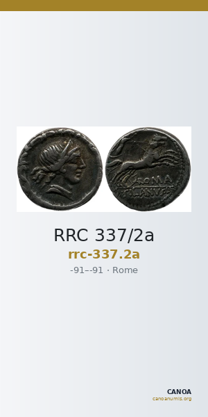RRC 337/2a — CANOA