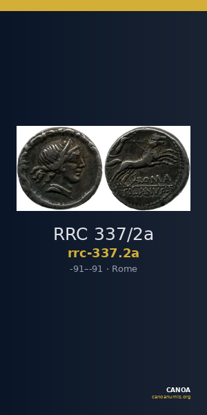 RRC 337/2a — CANOA