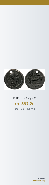 RRC 337/2c — CANOA