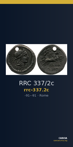 RRC 337/2c — CANOA