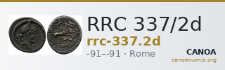 RRC 337/2d — CANOA