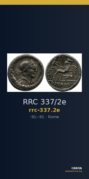 RRC 337/2e — CANOA