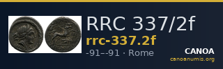 RRC 337/2f — CANOA
