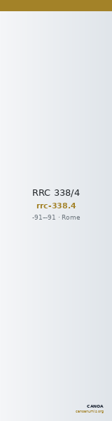 RRC 338/4 — CANOA