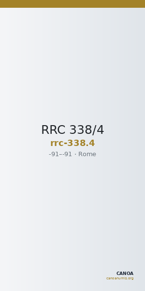 RRC 338/4 — CANOA