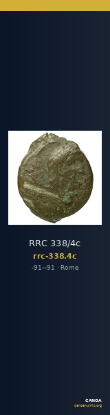 RRC 338/4c — CANOA