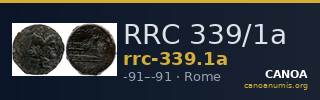 RRC 339/1a — CANOA