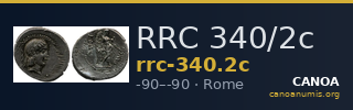 RRC 340/2c — CANOA