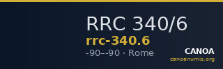 RRC 340/6 — CANOA