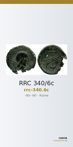 RRC 340/6c — CANOA