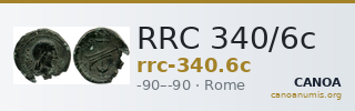 RRC 340/6c — CANOA