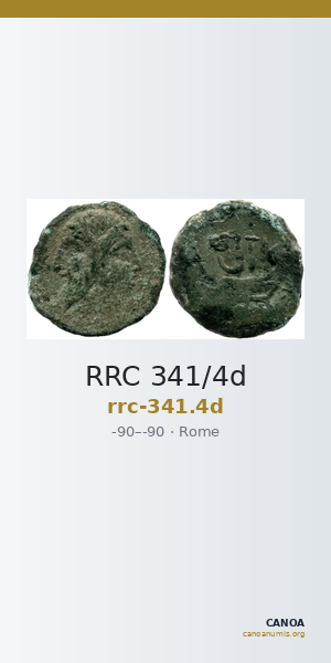 RRC 341/4d — CANOA
