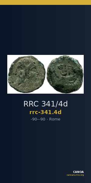 RRC 341/4d — CANOA
