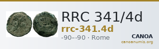 RRC 341/4d — CANOA