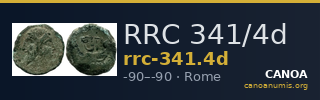 RRC 341/4d — CANOA