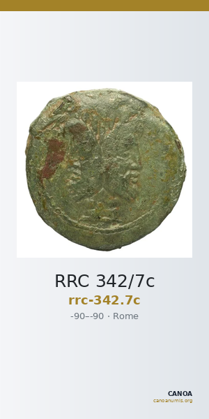 RRC 342/7c — CANOA