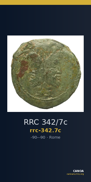 RRC 342/7c — CANOA