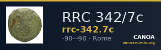 RRC 342/7c — CANOA